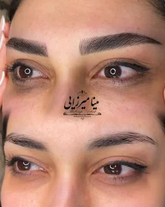 نمونه کار آرایش دائم مینا میرزایی در مهرشهر کرج