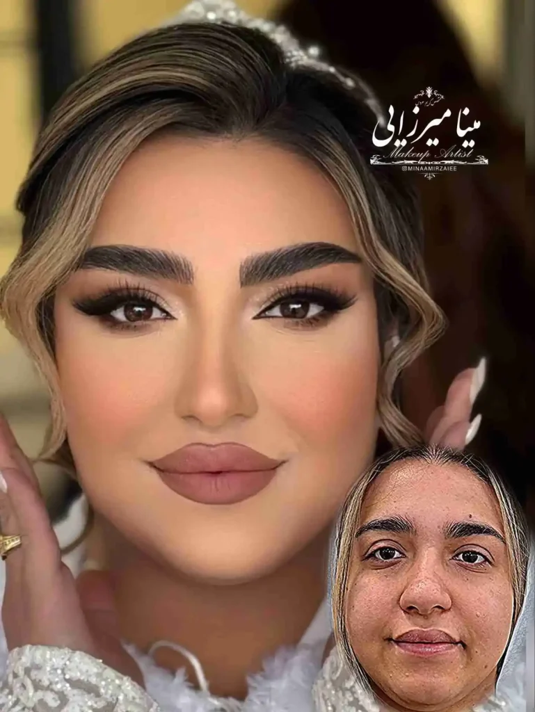 نمونه کار عروس مینا میرزایی در کرج